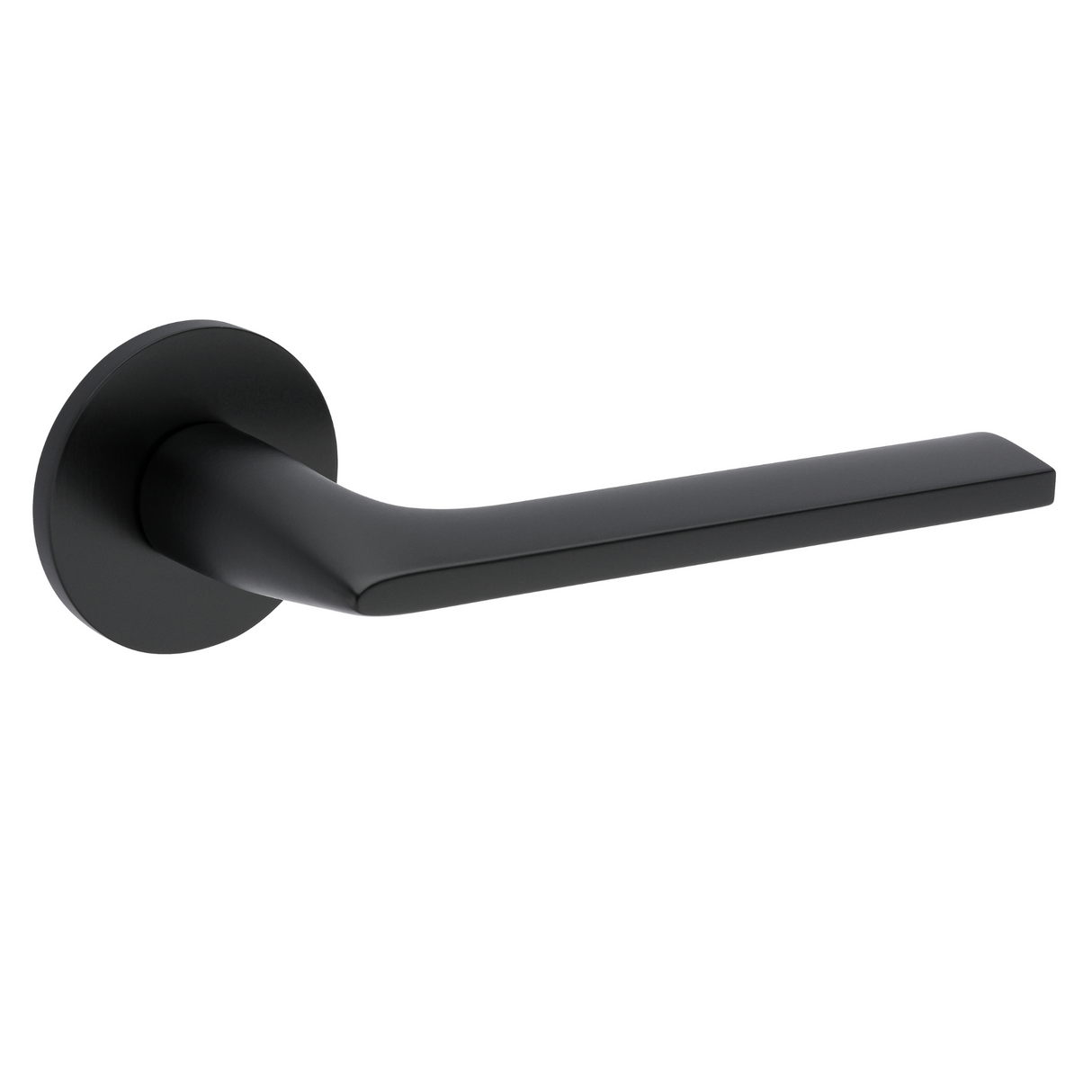 Tupai 4251 lever on round rose black