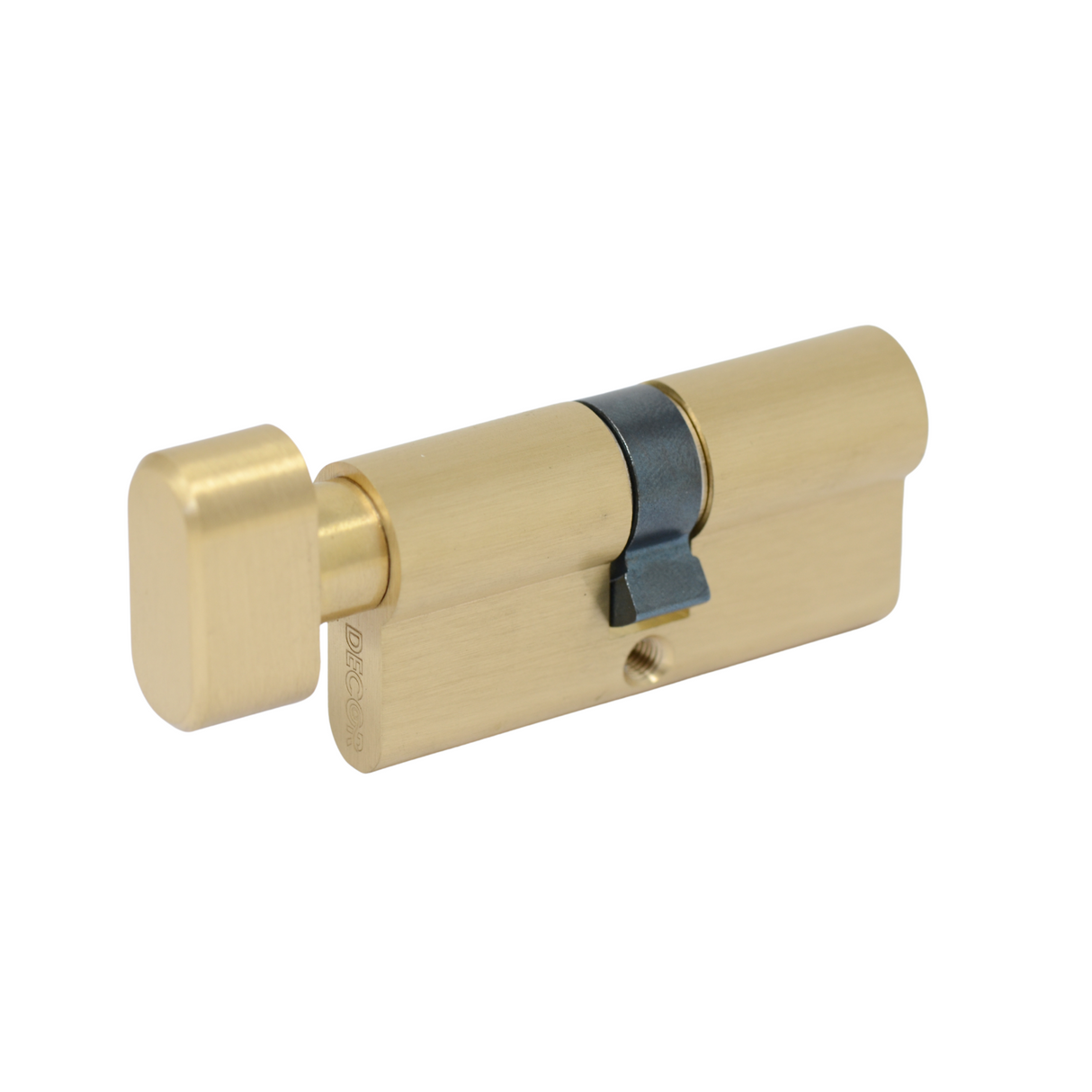 Solid Brass Knob Cylinder - 65mm KD