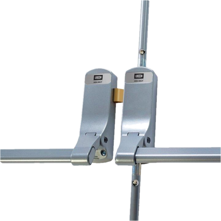 Emergency Exit Push Bar with Vertical Bolts for Double Doors