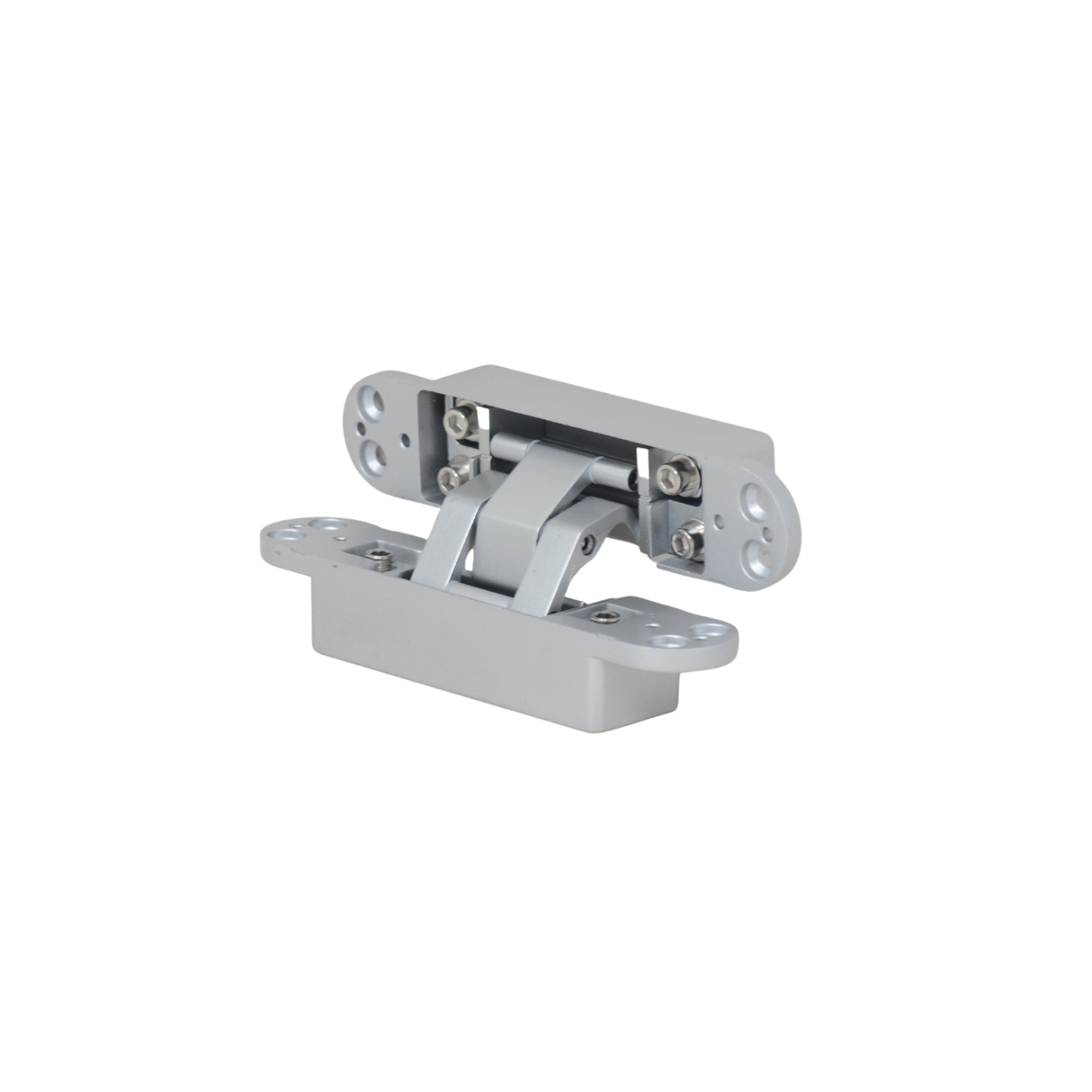 3D concealed door hinge 30x140mm (60kg/pair)- silver/grey Misc