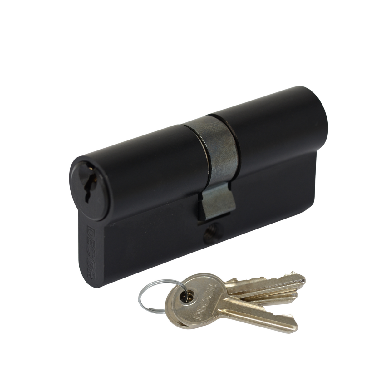 Black Double Cylinder - 65mm