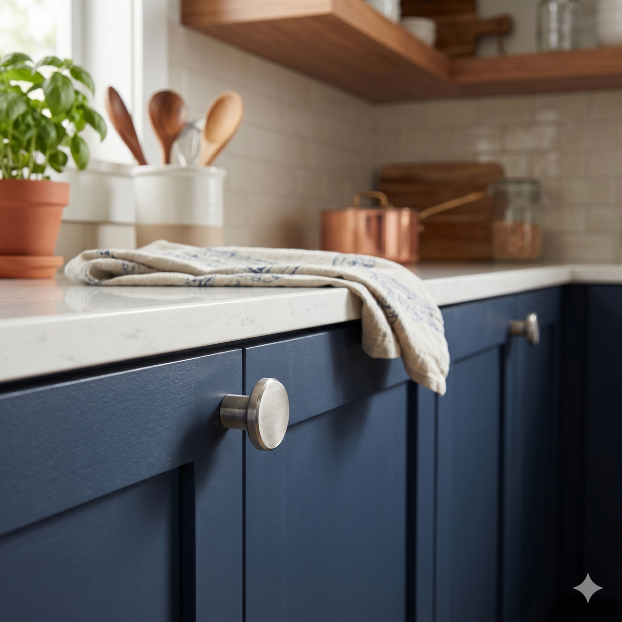 Modern Cupboard Knob - 25mm
