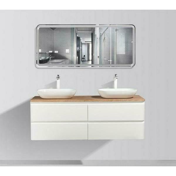 LAZIO 1500mm - FOUR DRAWER & TOP & 2 BASIN Bathroom vanities and storage units