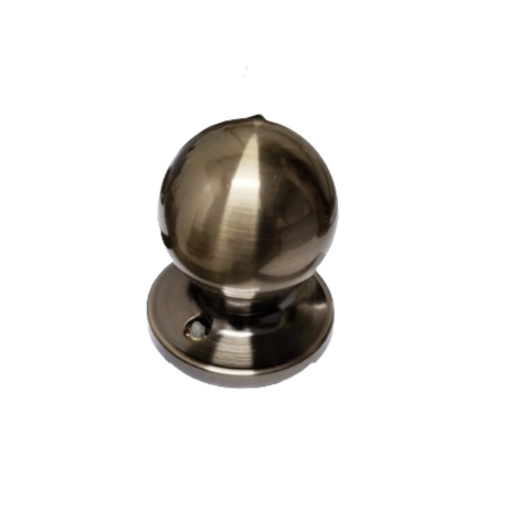 Entrance Grip Handle Lockset - Antique Brass