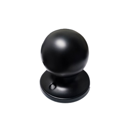 Entrance grip handle with latch and deadbolt in Matt Black