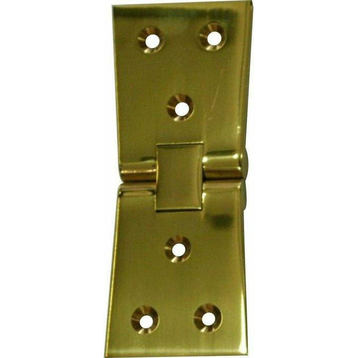 Solid brass heavy duty counter flap hinge