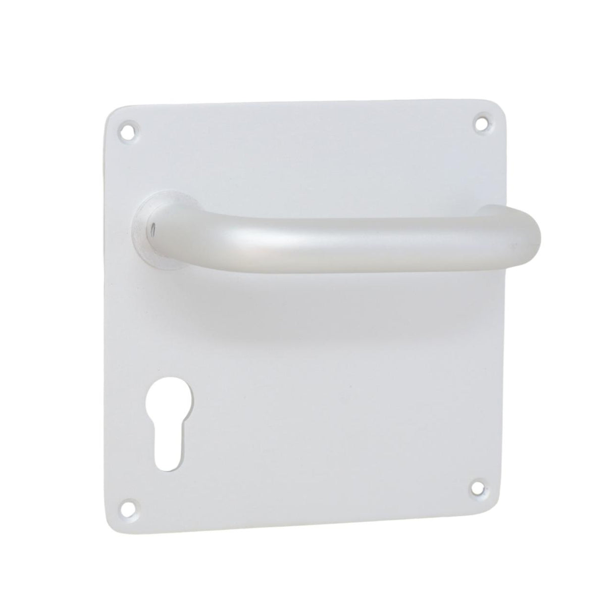 Aluminium Door Handles - Lever - On 150X150 Back Plate door handles on plate