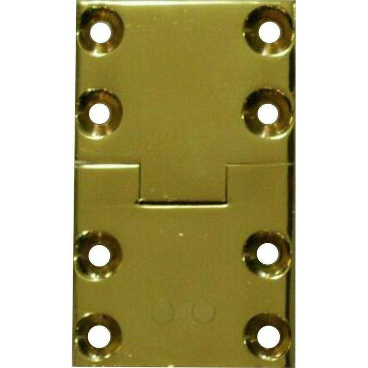 Solid brass butler tray hinge cupboard hinge