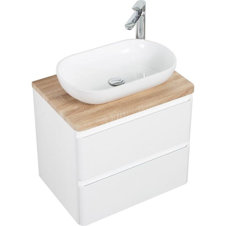 LAZIO 600mm - DOUBLE DRAWER & TOP & BASIN