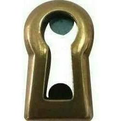 Solid brass escutcheon plate