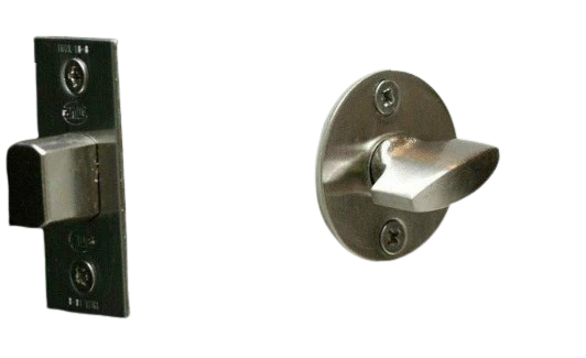 Deadbolt with thumb turn WC indicator handle