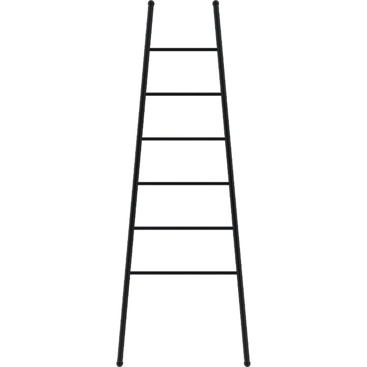 2062 FELICITY Ladder Rail 6 Bar Round (SS304) -MBLK - Decor Handles - Bathroom Accessories