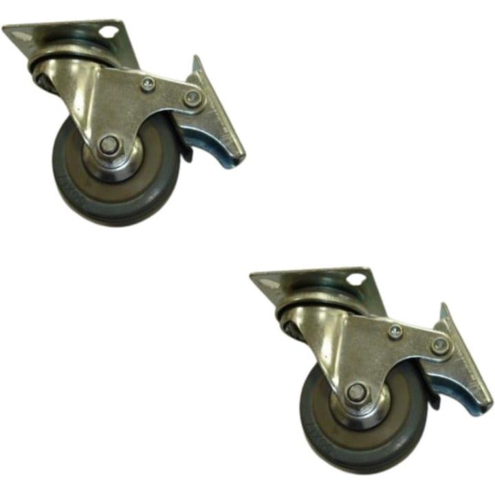 50mm GRAY CASTER WITH BRAKE - Decor Handles