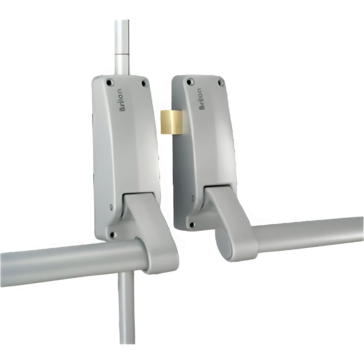 Briton Double Door Emergency Push Bar with vertical bolts - Decor Handles - panic hardware