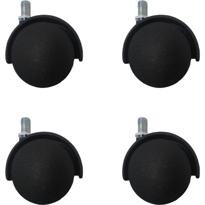 50MM Threaded Pin Twin Castor Wheel