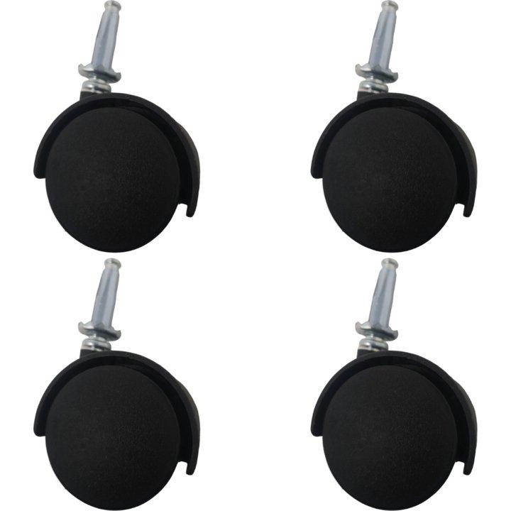 50mm Twin Castor Wheel with Pin and Socket