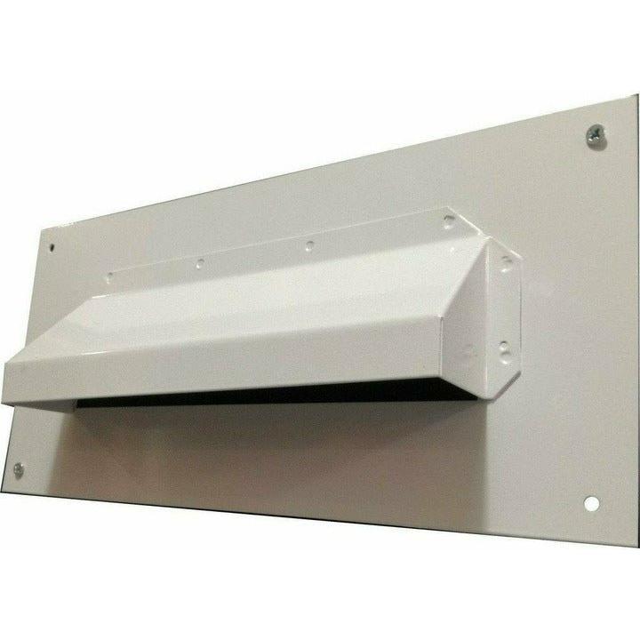 Hooded letter plate 350mm x 160mm x 50mm