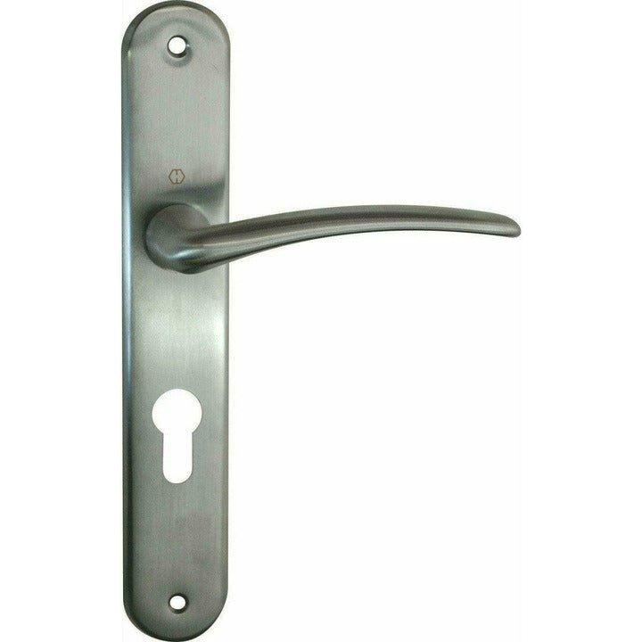"Istanbul" - classic door handles on back plate - Decor Handles