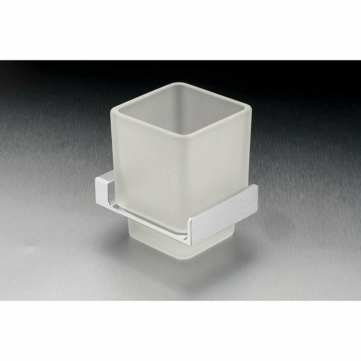 Messina Glass Tumbler Holder - Wall Mounted - Decor Handles - bathroom accessories