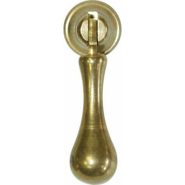 Solid brass tear drop handle - Decor Handles