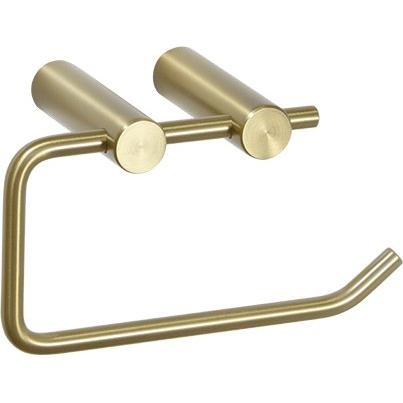 Toilet Roll Holder - Brushed Brass - Decor Handles - bathroom accessories