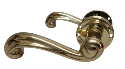 solid brass handle