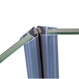135° Magnetic Shower Door Seal for Frameless Showers - 2.5m Length
