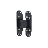 3D concealed door hinge 30x140mm (60kg/pair) Black