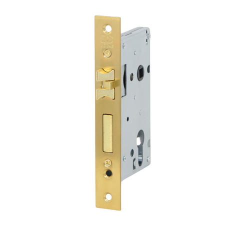 Professional cylinder mortise lock with silent claw latch