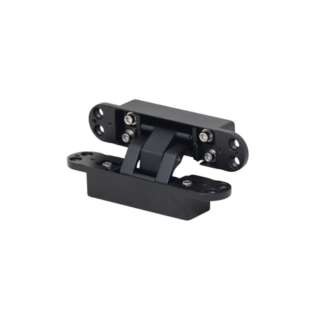 3D concealed door hinge 30x140mm (60kg/pair) Black