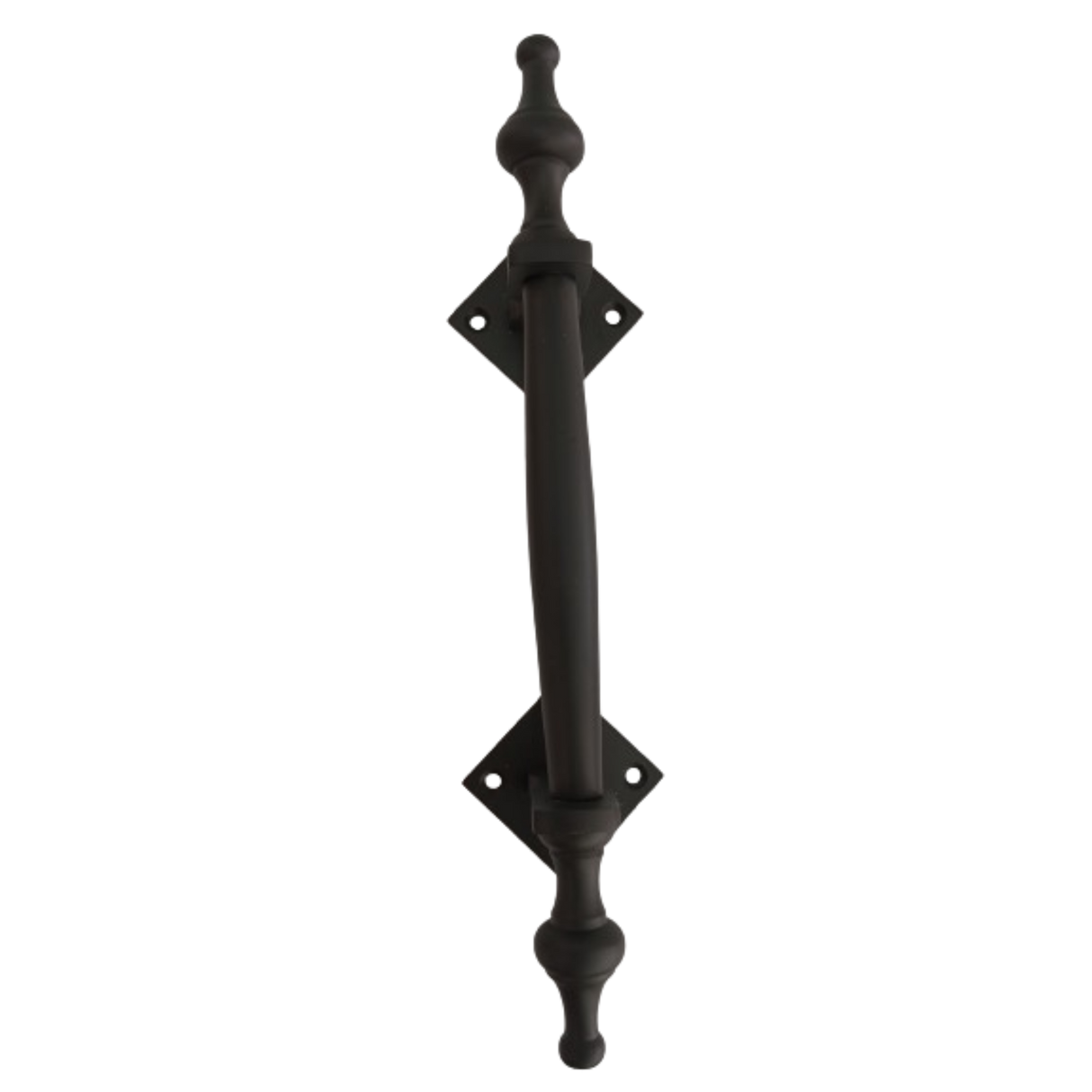 Solid brass Victorian pull handle - 220mm