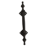Solid brass Victorian pull handle - 220mm