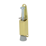 Foot-press door stop