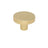 Brushed Brass Minimalistic Cupboard Knob - 32mm - Each
