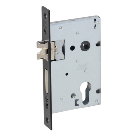 Professional cylinder mortise lock with silent claw latch