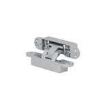3D concealed  door hinge 30x140mm (60kg/pair)- silver/grey