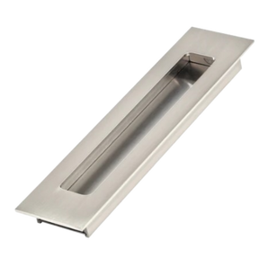 FLUSH HANDLE 224MM BRUSHED ALU