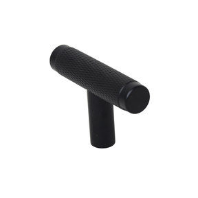 Knurled T knob Black