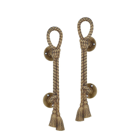 "Rope" - Antique door handles - pull handle