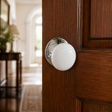Porcelain entrance knob
