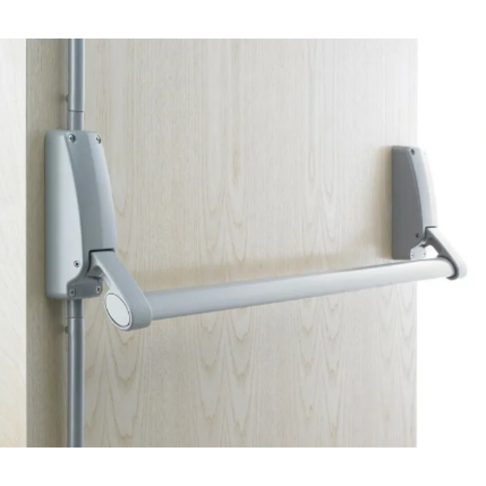 Briton Single Door Emergency Push Bar with Vertical Panic Bolt - Decor ...