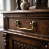 Solid brass swinging handle