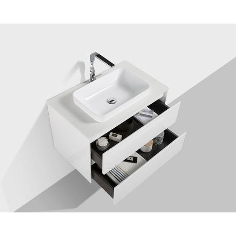 MADRID 800mm - DOUBLE DRAWER & TOP & BASIN