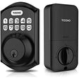 Keyless Entry Door Lock - TEEHO Electronic Keypad Deadbolt with Keypads Smart Locks