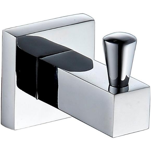 Square chrome robe hook online