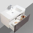 Milan 900 Vanity Single Drawer Bathroom vanities and storage units