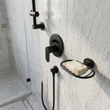 Soap Basket in matt black