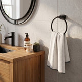 Towel Ring in matt black