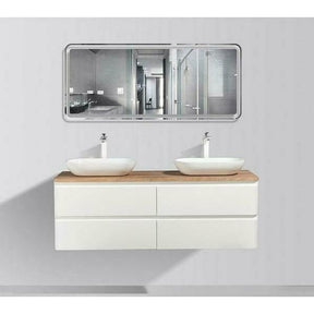LAZIO 1500mm - FOUR DRAWER & TOP & 2 BASIN Bathroom vanities and storage units