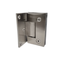 90° Wall to Glass Shower Door Hinge for Frameless Showers (Half Plate)